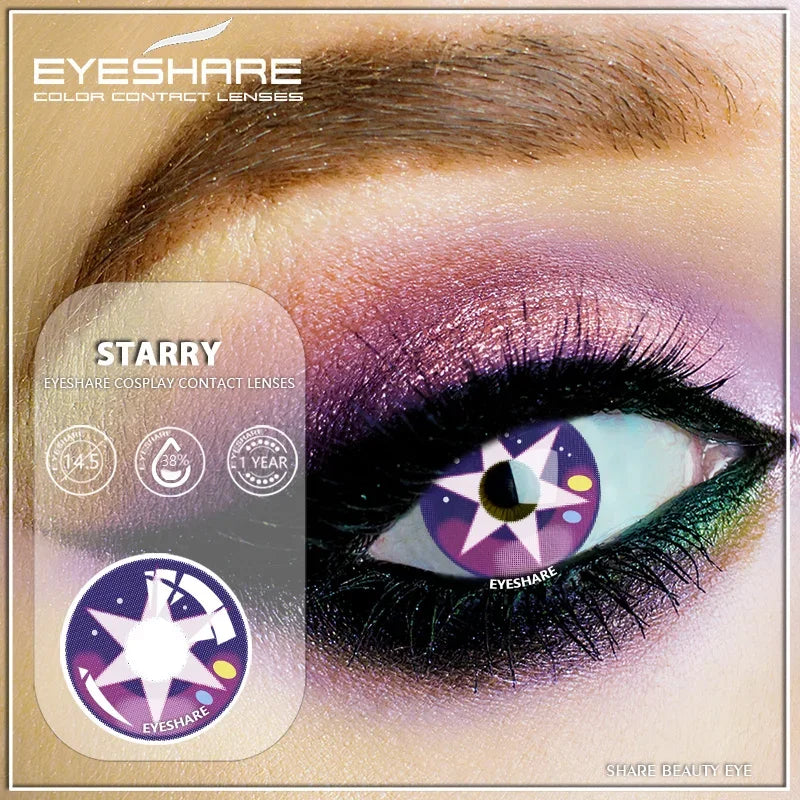 Lentilles Cosplay Colorées Halloween