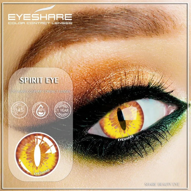Lentilles Cosplay Colorées Halloween