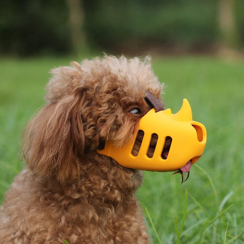 Muselière Rhino en Silicone pour Chiens