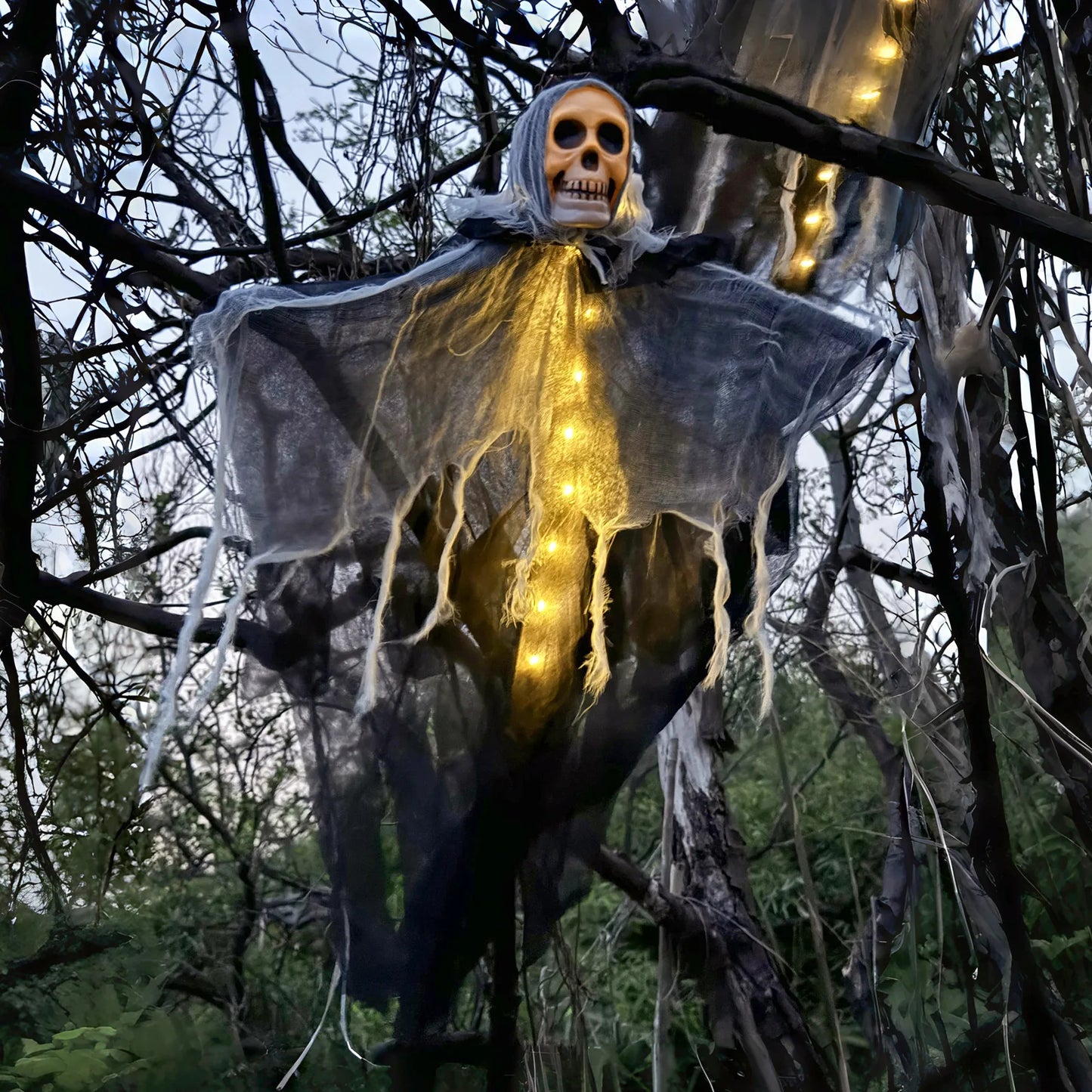 Fantôme Lumineux Halloween LED