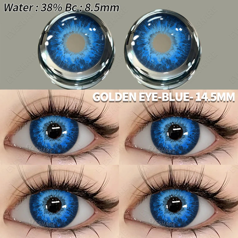 Lentilles Cosplay Multicolores Halloween