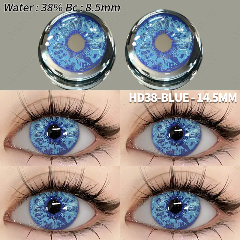 Lentilles Cosplay Multicolores Halloween