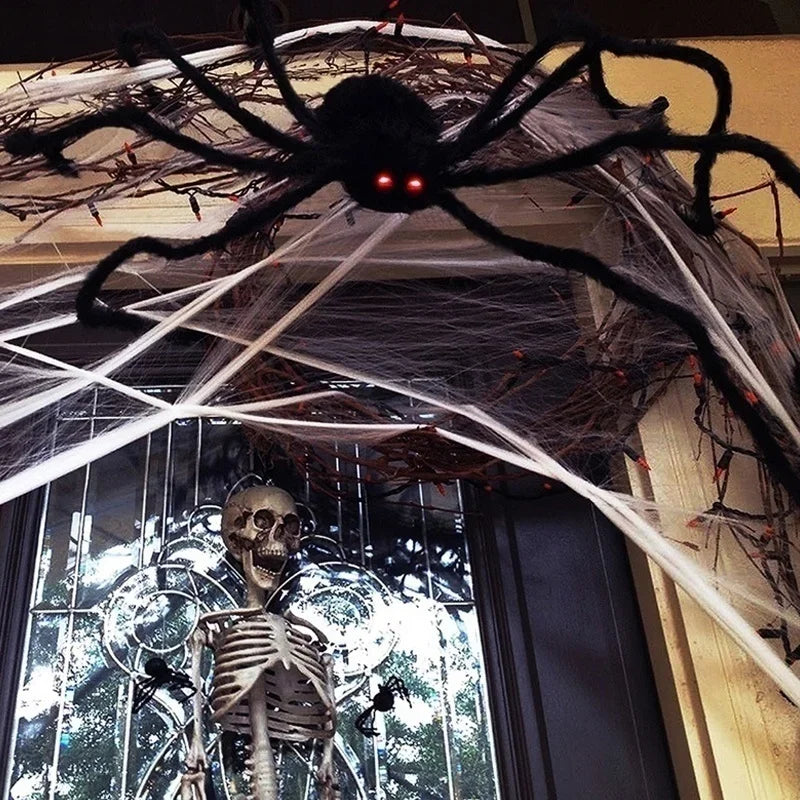 Énorme Araignée Effrayante Halloween