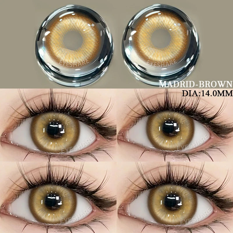 Lentilles Cosplay Multicolores Halloween