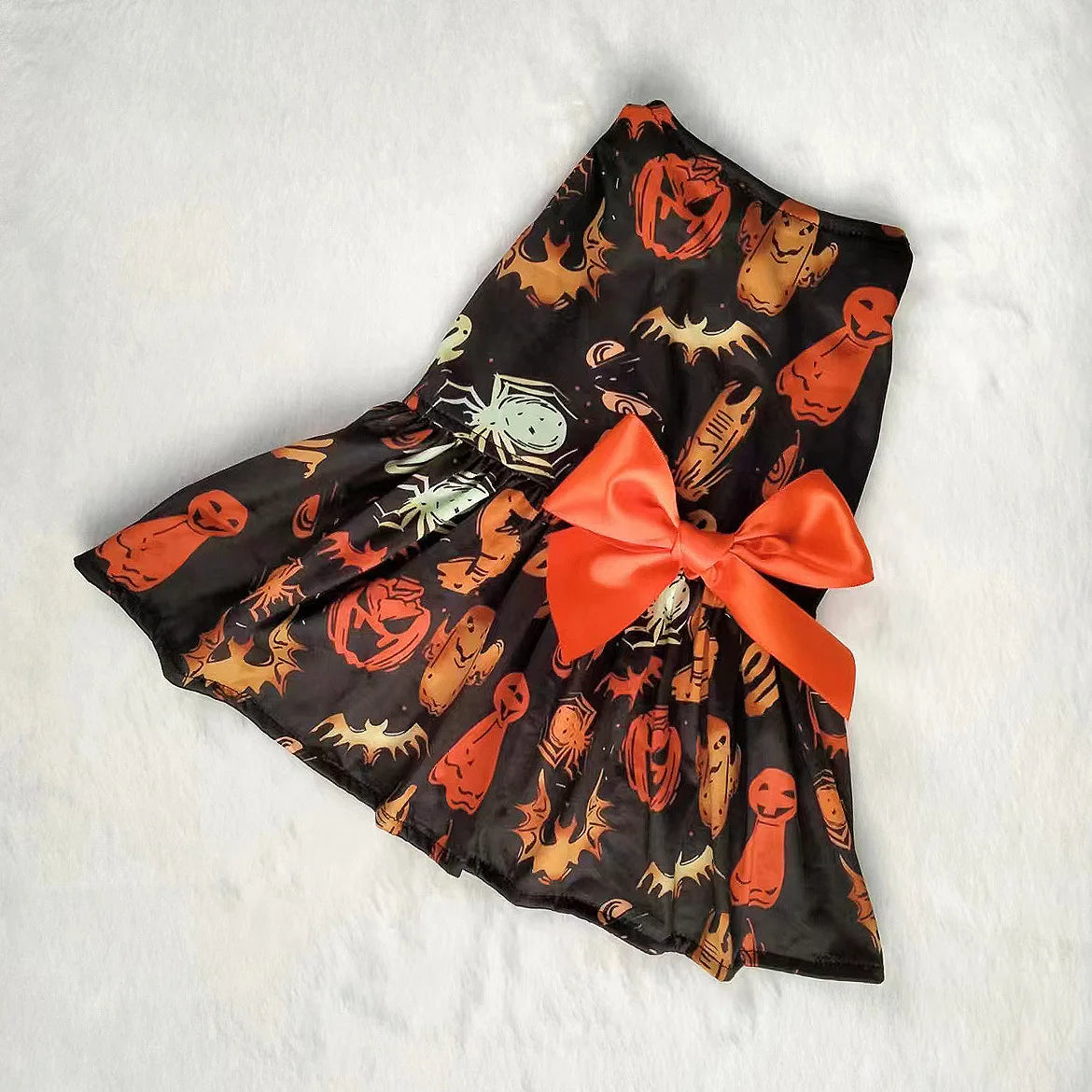 Robe Chien Halloween Citrouille Mignonne