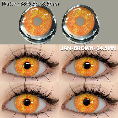Lentilles Cosplay Multicolores Halloween