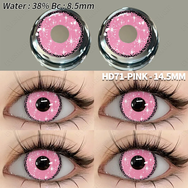 Lentilles Cosplay Couleurs Halloween