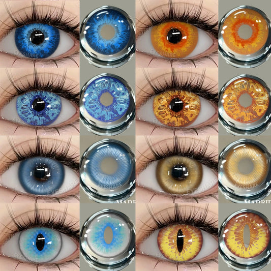 Lentilles Cosplay Multicolores Halloween