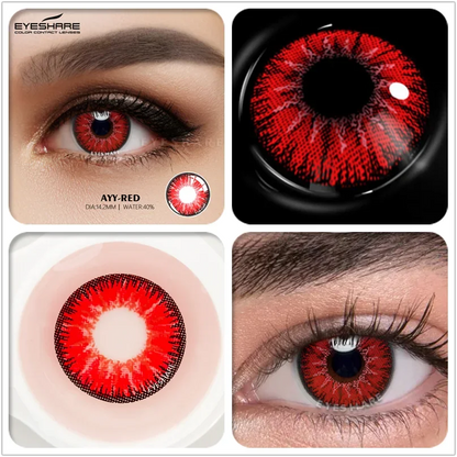 Lentilles Cosplay Couleurs Halloween