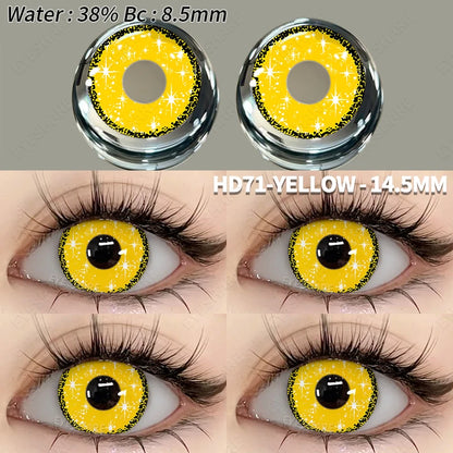 Lentilles Cosplay Multicolores Halloween