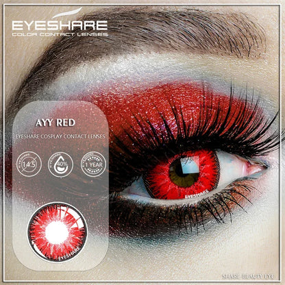 Lentilles Cosplay Colorées Halloween