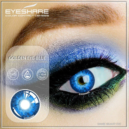 Lentilles Cosplay Colorées Halloween