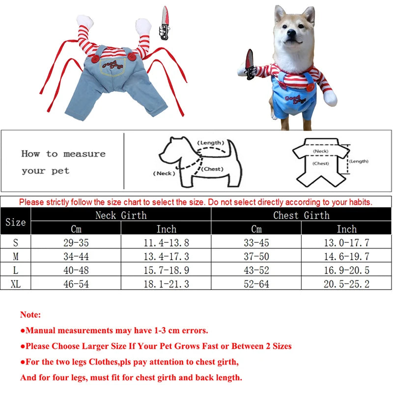 Costume Chien Halloween Amusant
