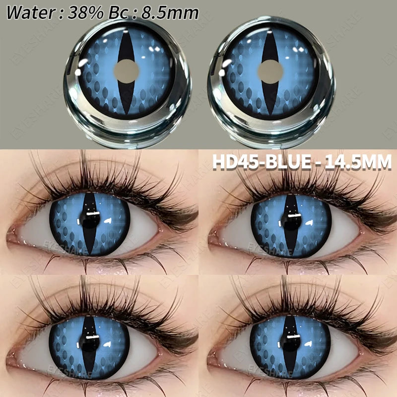 Lentilles Cosplay Couleurs Halloween