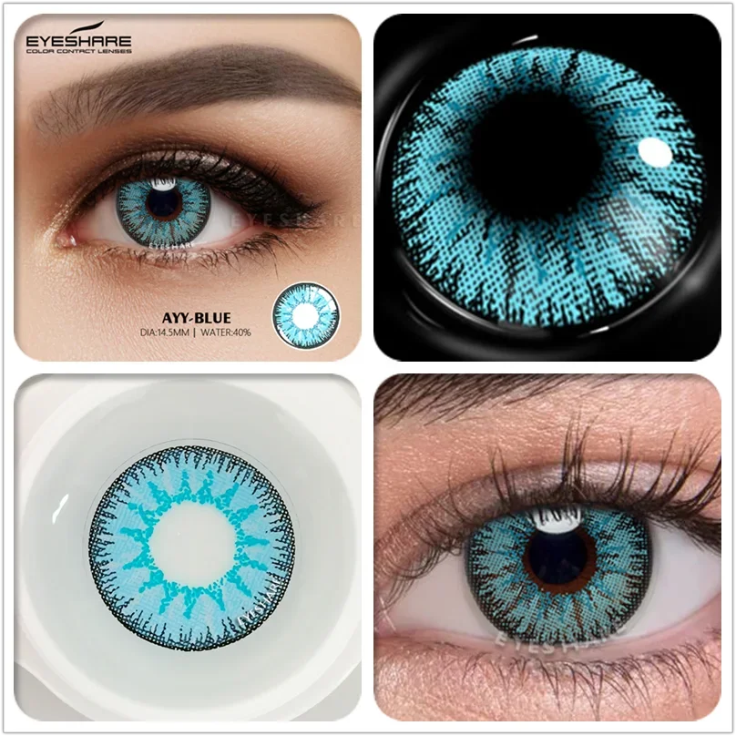 Lentilles Cosplay Couleurs Halloween
