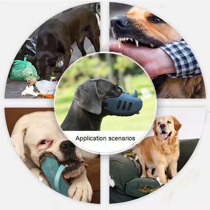 Muselière Rhino en Silicone pour Chiens