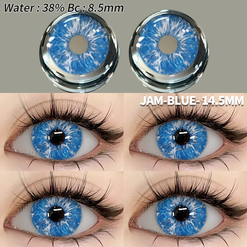 Lentilles Cosplay Multicolores Halloween