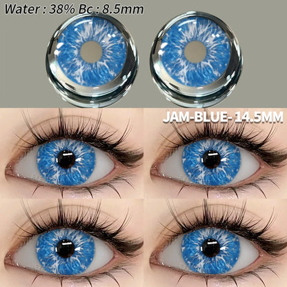Lentilles Cosplay Multicolores Halloween