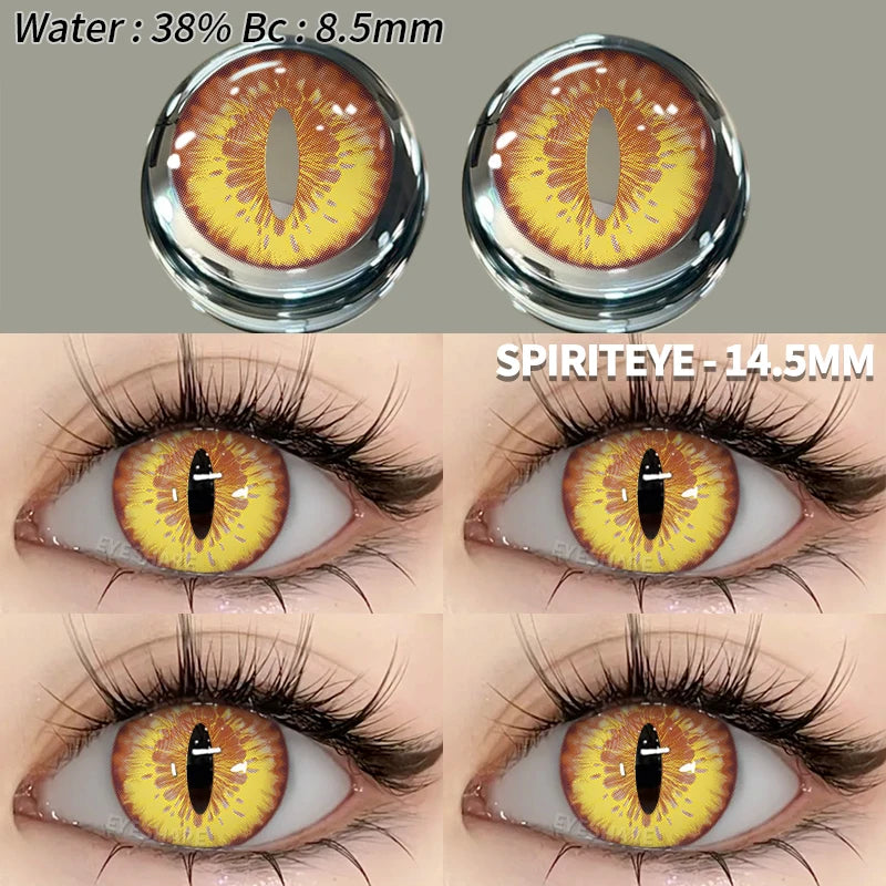 Lentilles Cosplay Multicolores Halloween