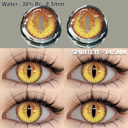 Lentilles Cosplay Multicolores Halloween