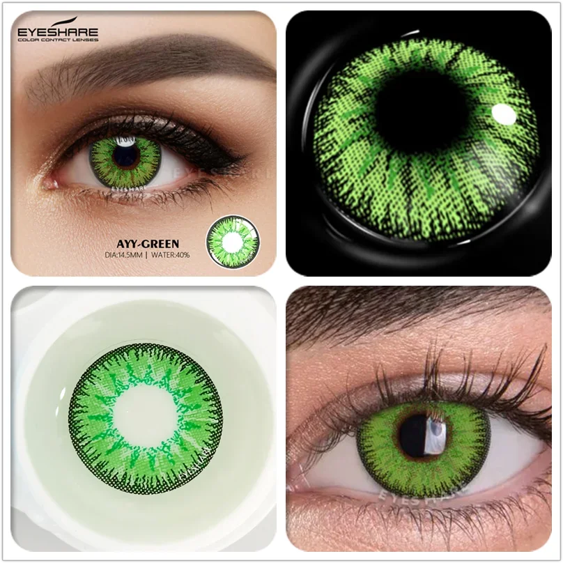 Lentilles Cosplay Couleurs Halloween