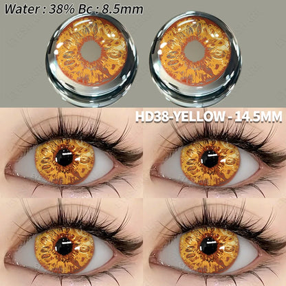 Lentilles Cosplay Multicolores Halloween