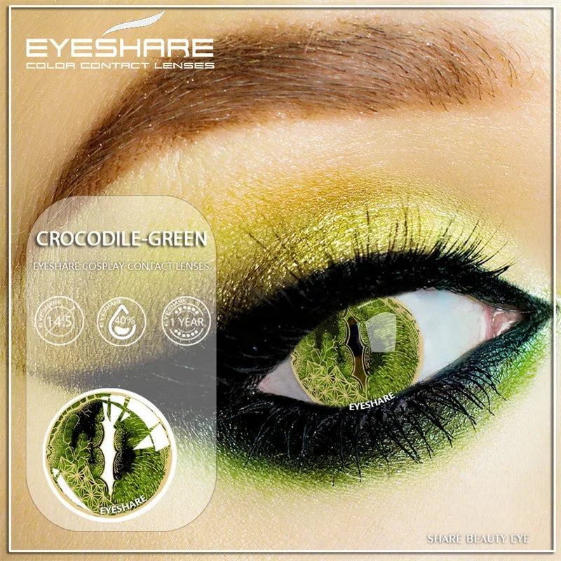 Lentilles Cosplay Colorées Halloween