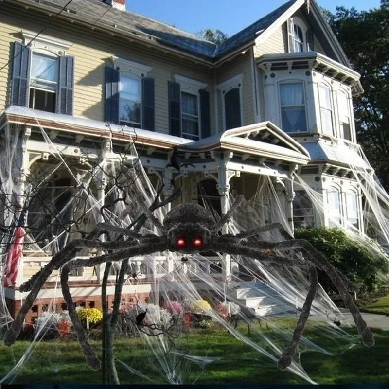Énorme Araignée Effrayante Halloween