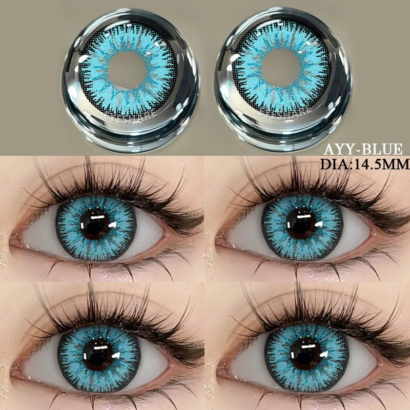 Lentilles Cosplay Multicolores Halloween