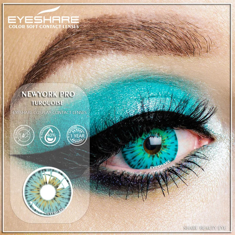 Lentilles Cosplay Colorées Halloween
