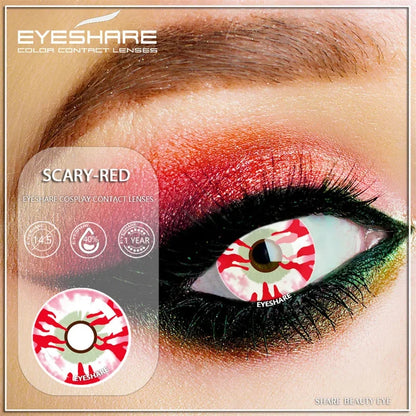 Lentilles Cosplay Colorées Halloween