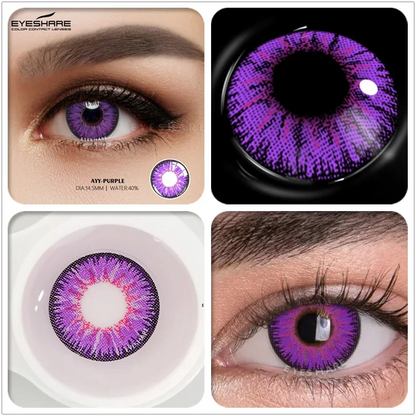 Lentilles Cosplay Couleurs Halloween